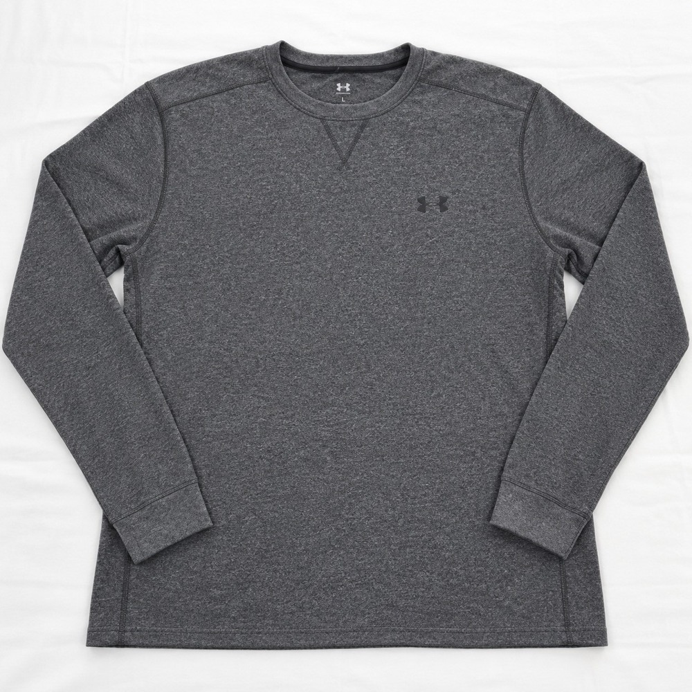 Under Armour ColdGear Shirt Mens XL Gray Thermal Long Sleeve Base Layer Gorpcore